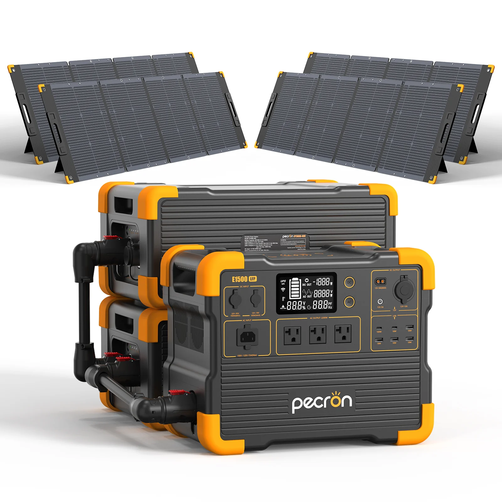 PECRON E1500LFP Solar Generator Kit - Image 3