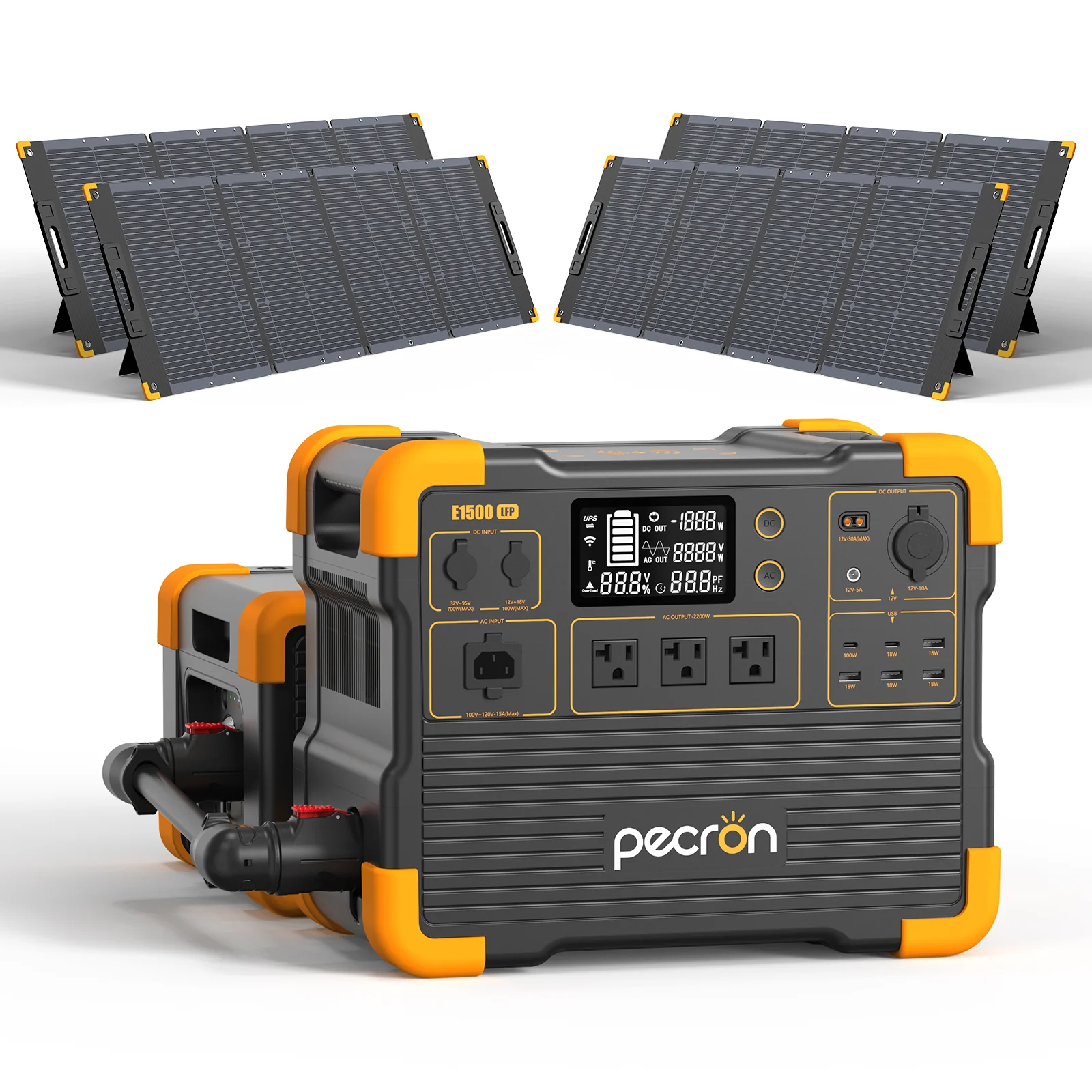 PECRON E1500LFP Solar Generator Kit - Image 4