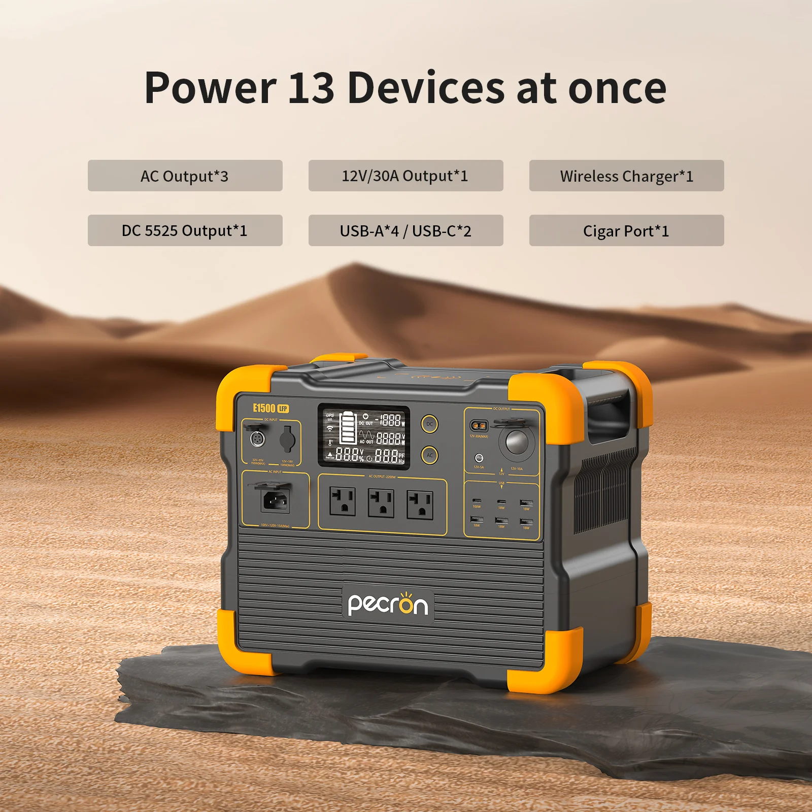 PECRON E1500LFP Solar Generator Kit - Image 8