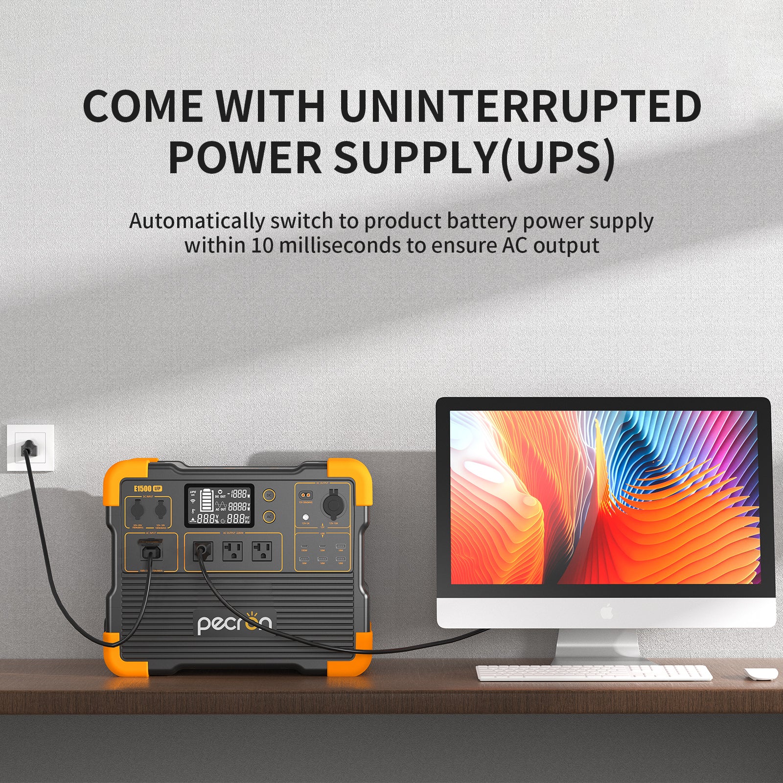 PECRON E1500LFP Solar Generator Kit - Image 9