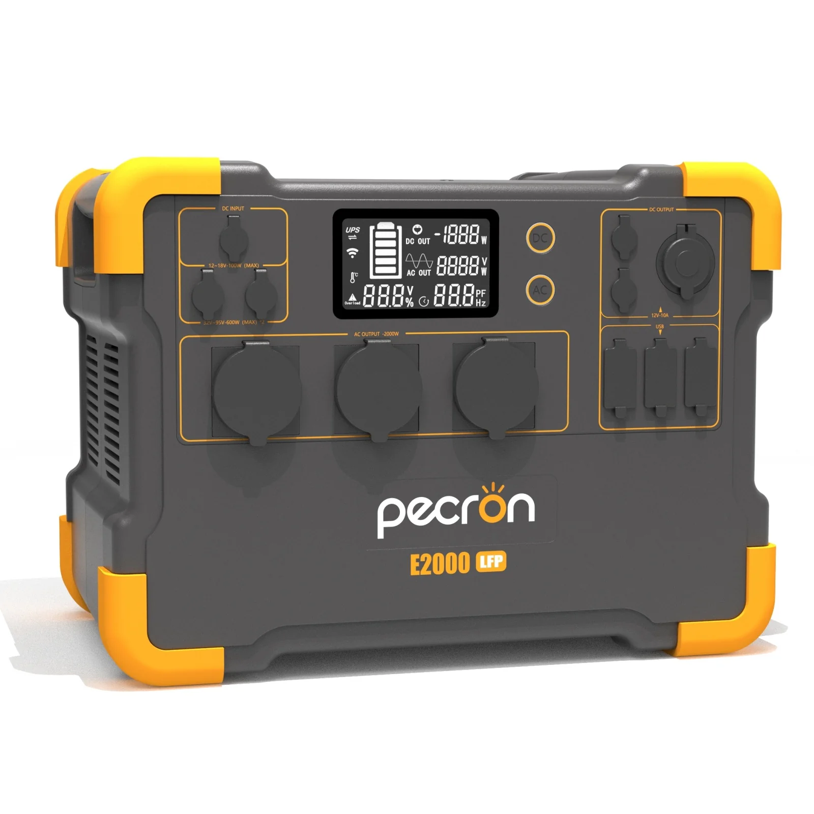 PECRON E2000LFP 230V Expandable Portable Power Station EU Version - Image 5