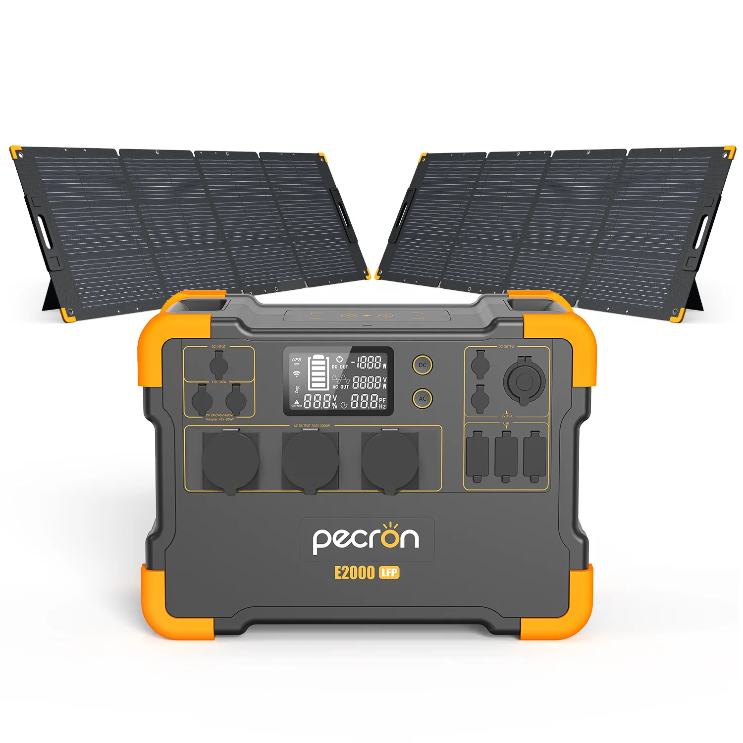 PECRON E2000LFP 230V Expandable Portable Power Station EU Version - Image 6