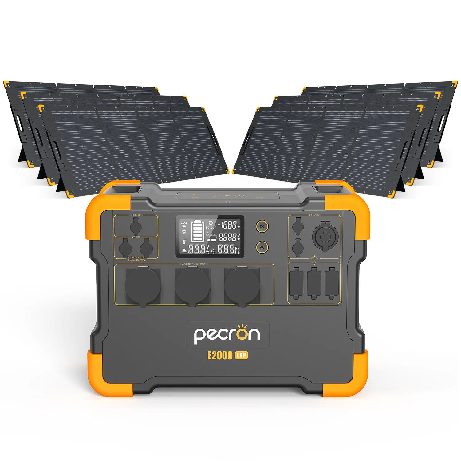 PECRON E2000LFP 230V Expandable Portable Power Station EU Version - Image 8