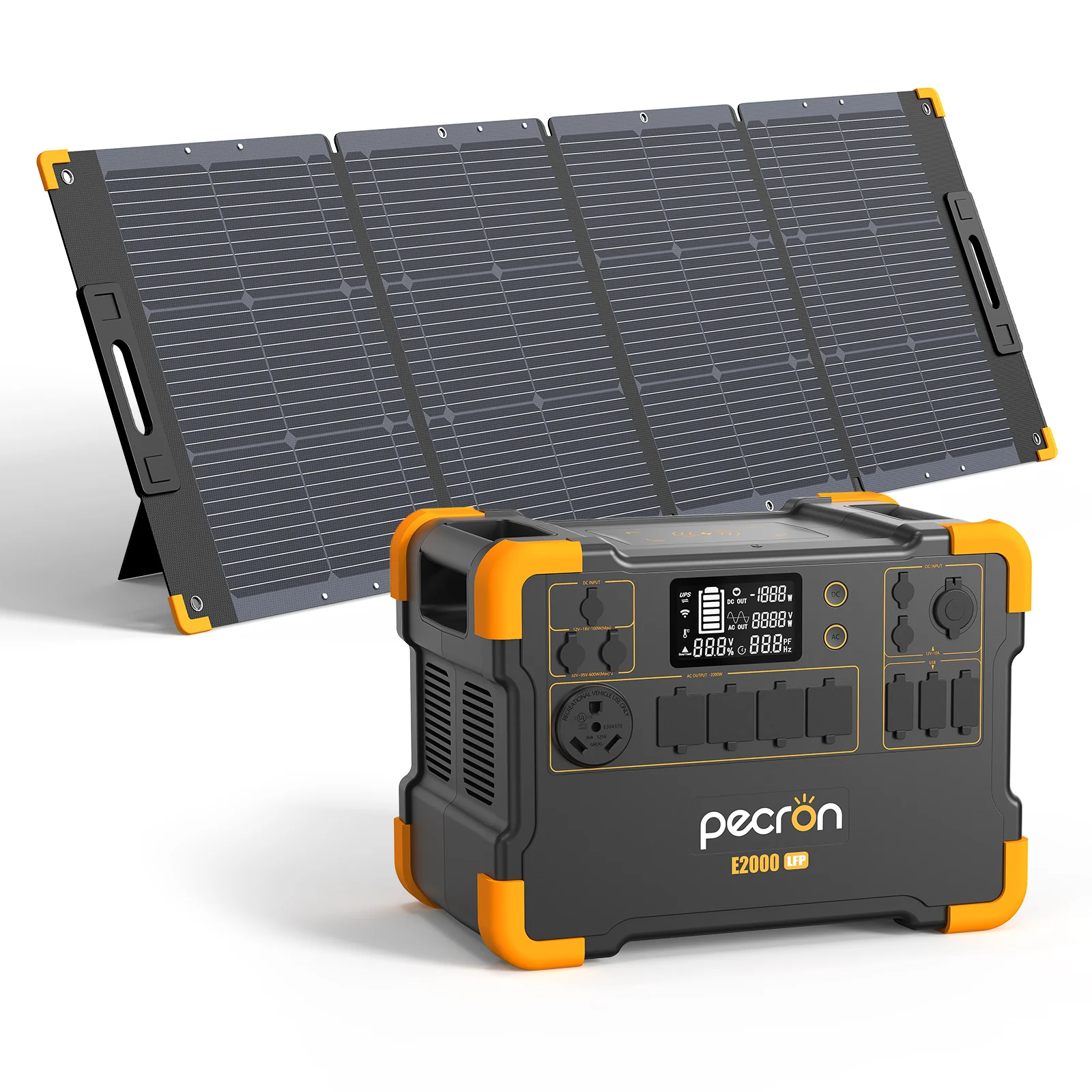 PECRON E2000LFP Expandable Portable Power Station 2000W 1920Wh - Image 8