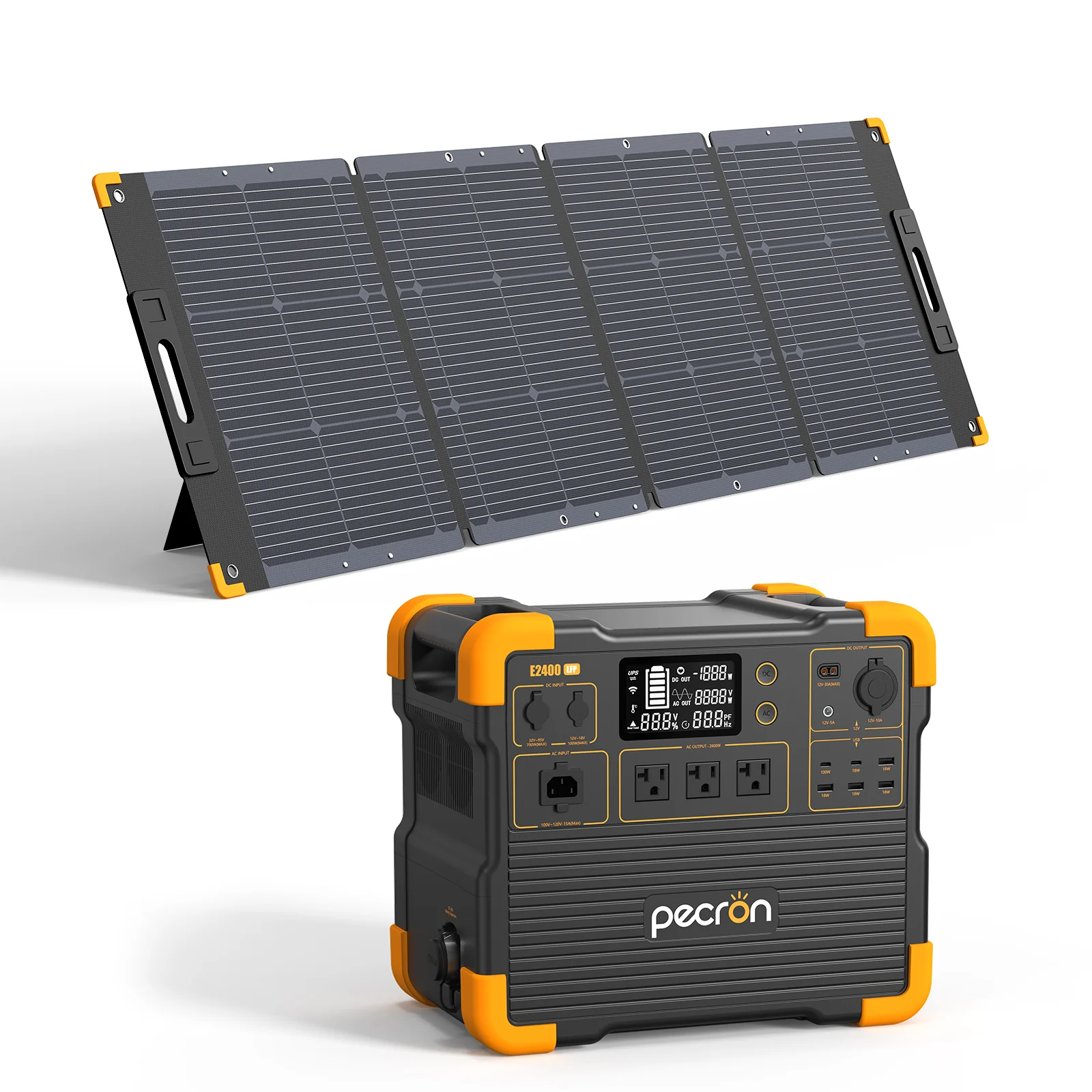 PECRON E2400LFP Portable Power Station 2400W 2048Wh - Image 11