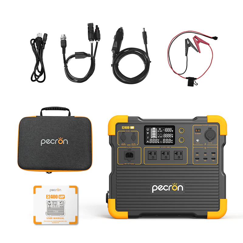 PECRON E2400LFP Portable Power Station 2400W 2048Wh - Image 3