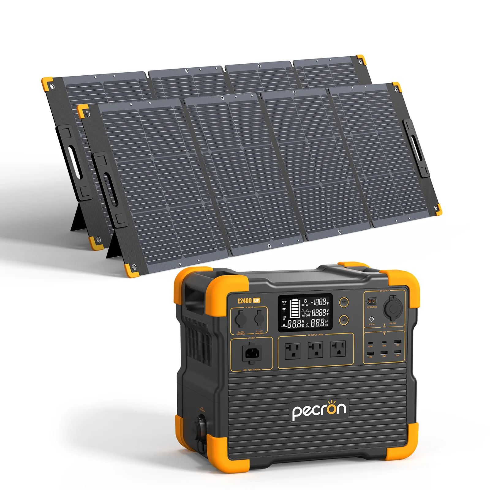 PECRON E2400LFP Solar Generator Kit - Image 13