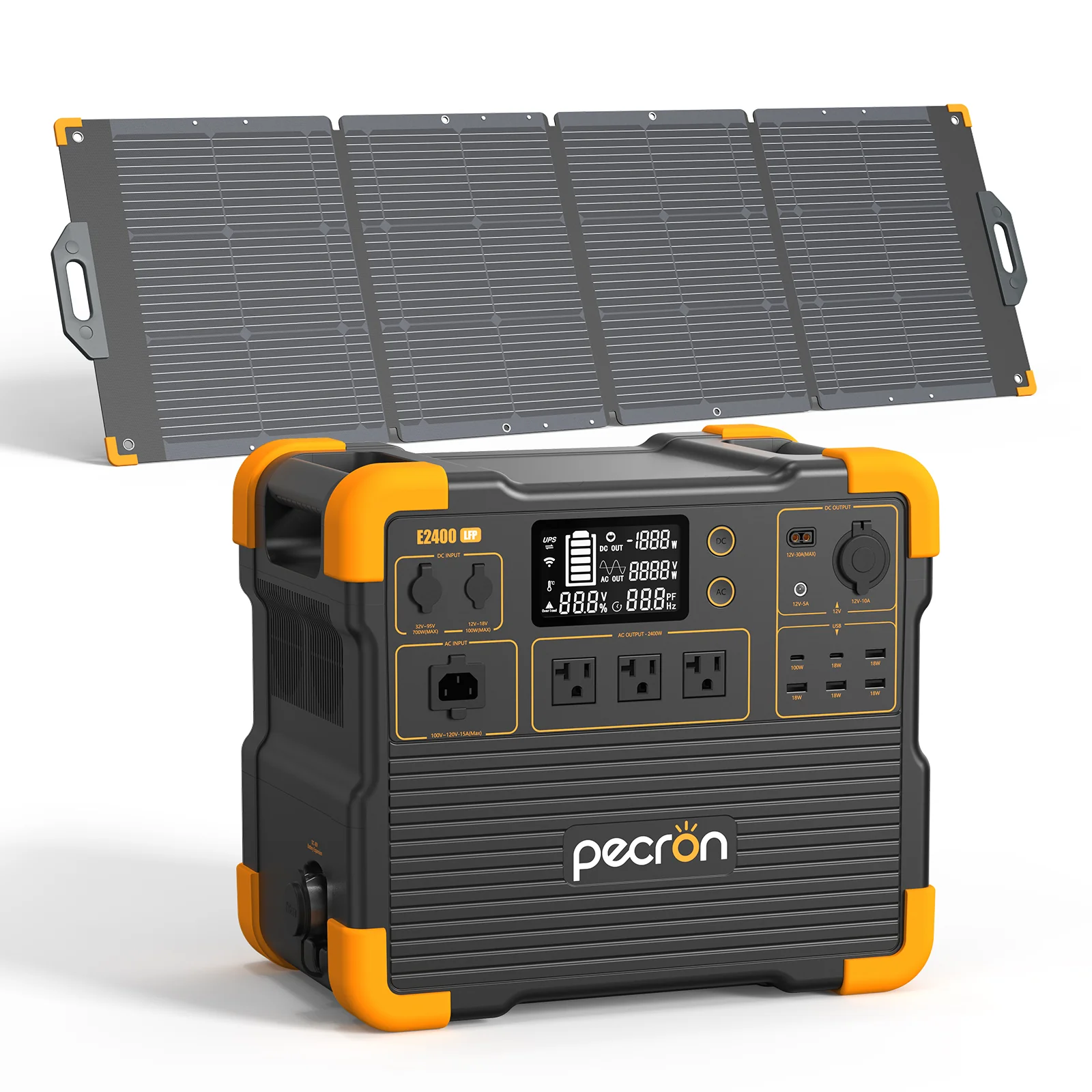 PECRON E2400LFP Solar Generator Kit - Image 14