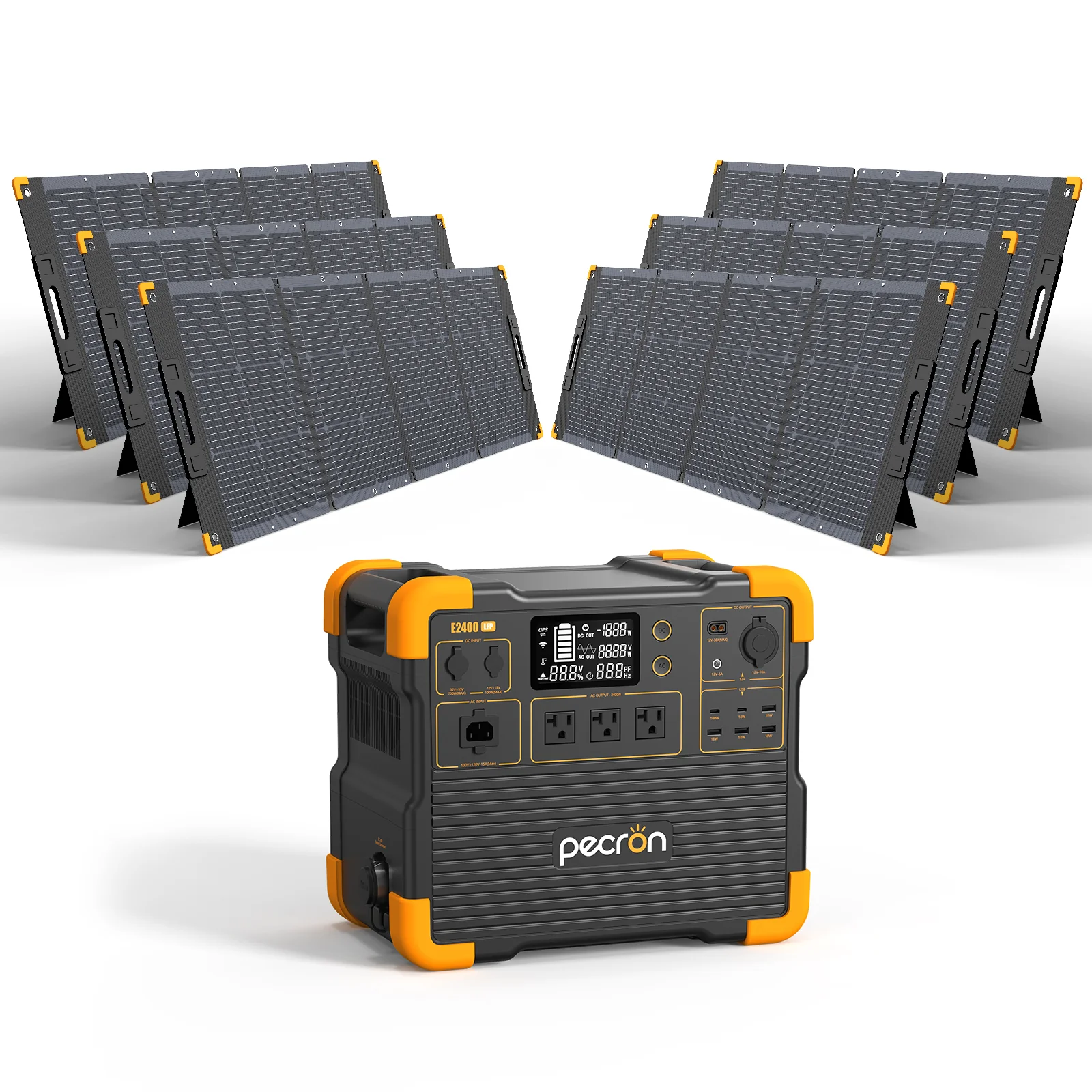 PECRON E2400LFP Solar Generator Kit - Image 4