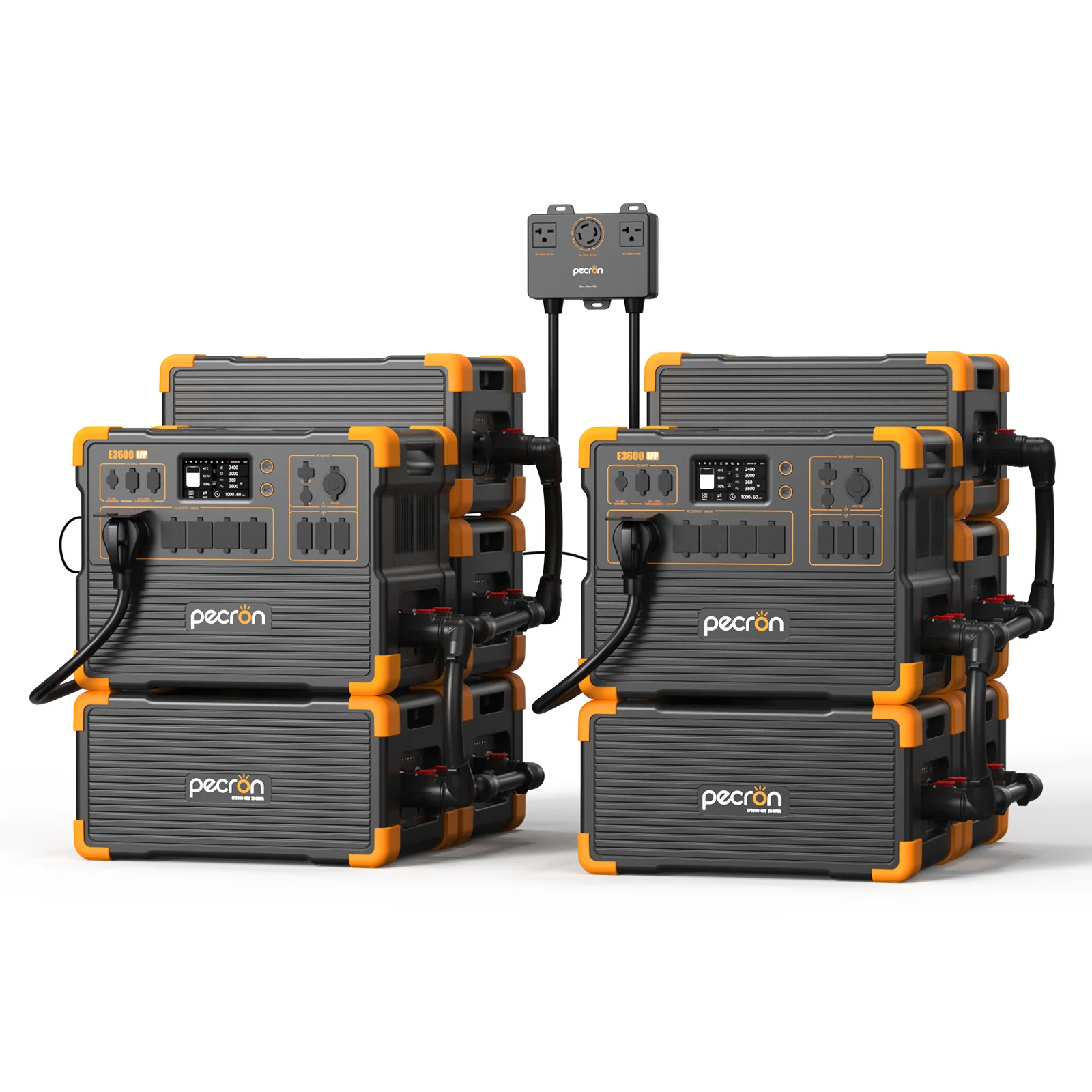 PECRON E3600LFP Solar Generator Kit 3600W 3072Wh - Image 10
