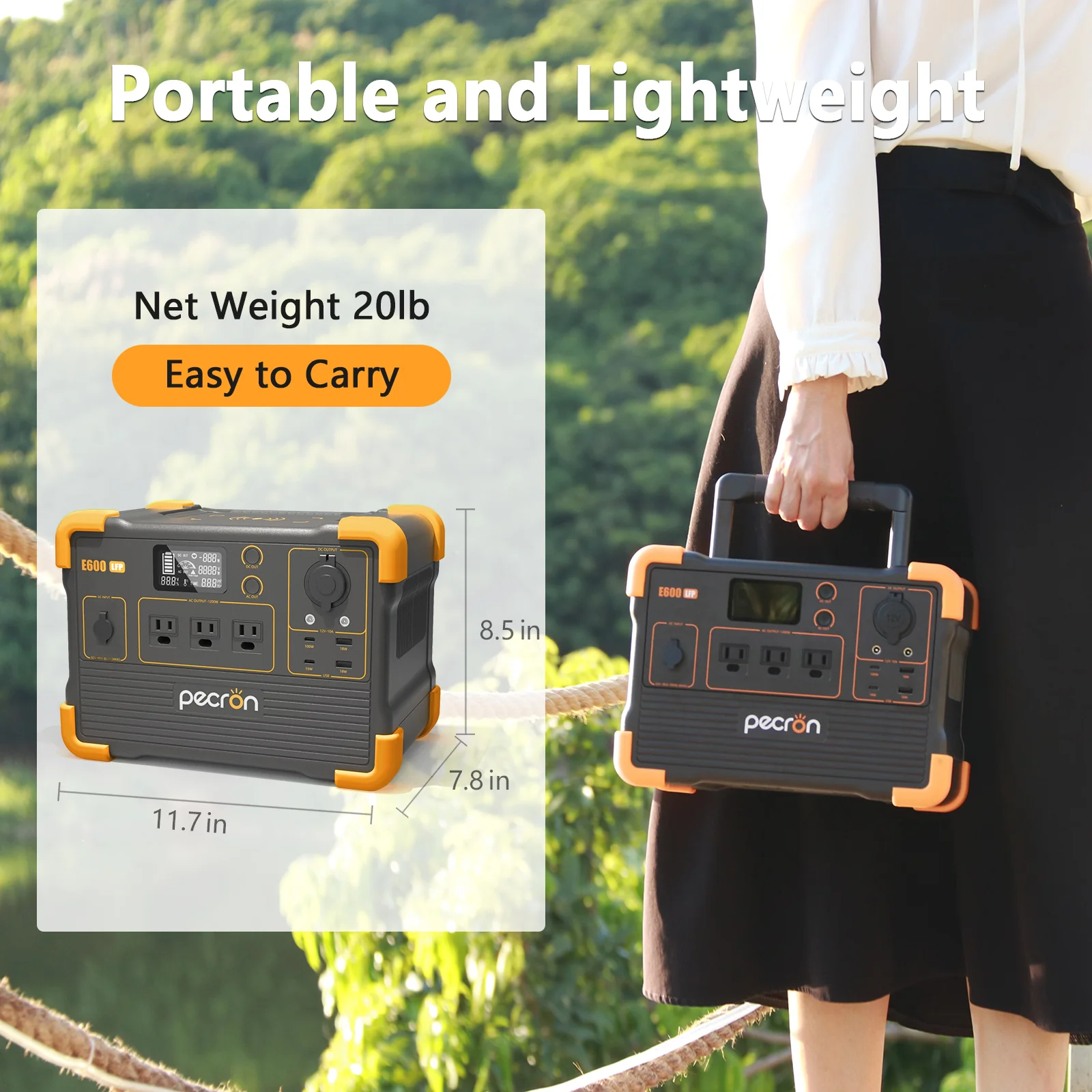 PECRON E600LFP Solar Generator System kit - Image 5