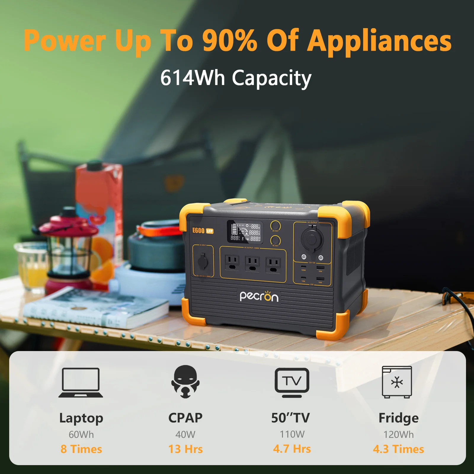 PECRON E600LFP Solar Generator System kit - Image 9