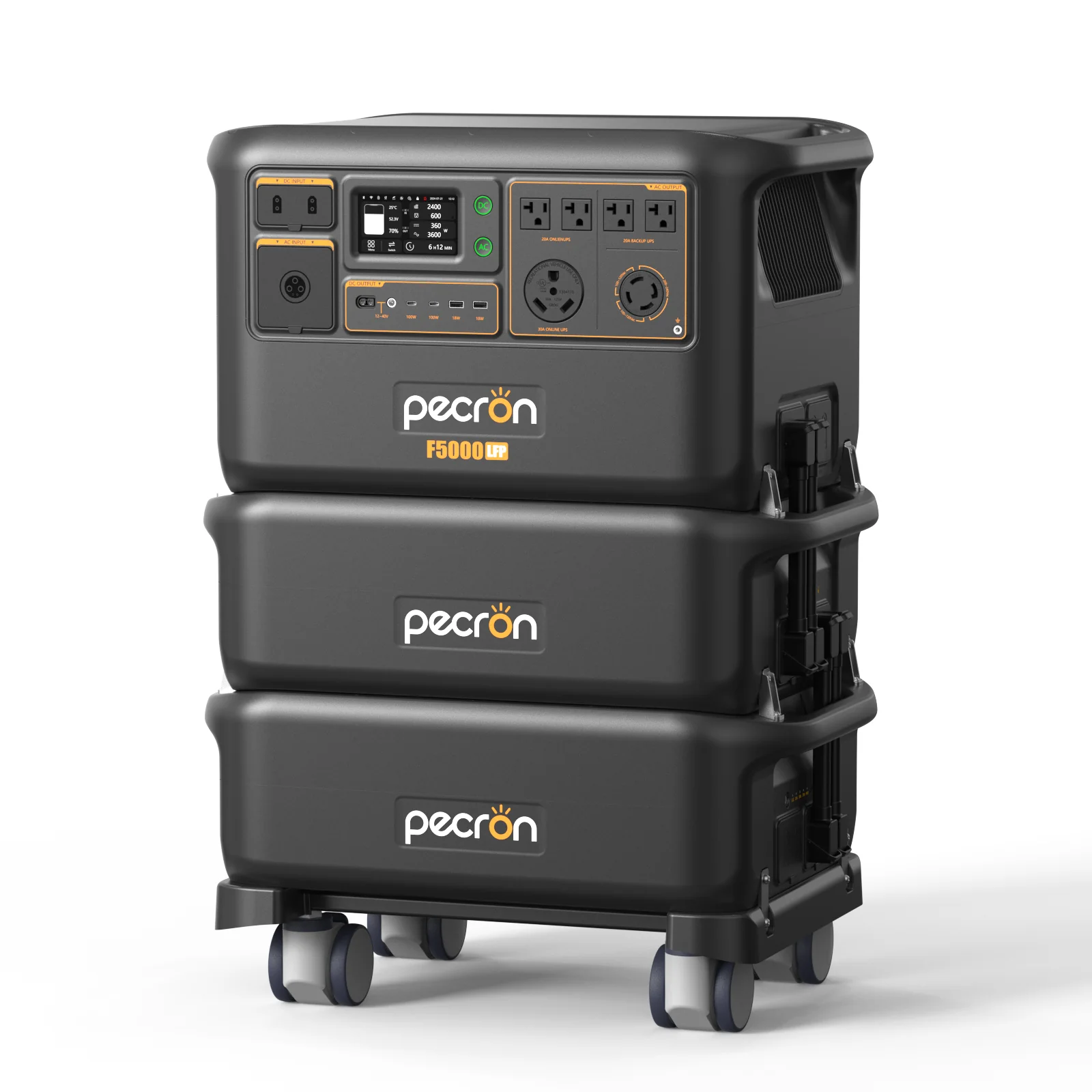 PECRON FP5000-48V Expansion Battery 5120Wh for F5000LFP PRE-ORDER - Image 3